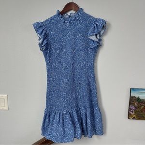 French Connection Smocked Dress Size Medium